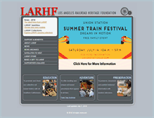 Tablet Screenshot of larhf.org